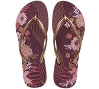 Havaianas - Slim Organic, Tongs Élégantes, Durables et Polyvalentes, avec Semelle Antidérapante, Femme