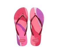 Havaianas Slim Palette Glow (Mini Me) Fille FlipFlop Velvet Rose 23 EU