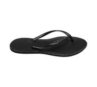 Havaianas - Slim Point Glitter - Femme - Chaussures - Noir - Taille: 41 EU