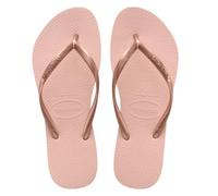 Havaianas Tongs Slim Semelle texturée Durables Rose beige Taille EU 43-44 Femme