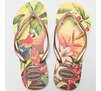 Havaianas - Slim Tropical - Tongs femme Caja Yellow - BR 39 - 40