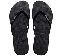 Havaianas Slim Velvet Femme Tongs, Gris Métallique, 33/34 EU