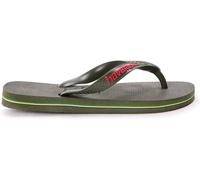 Havaianas Brasil Logo Mixte, Vert, 33/34