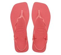 Havaianas - Soleil, Sandales Élégantes, Durables et Confortables, Avec Forme en T, Fermeture Arrière, Lanières Ondulées et Semelle avec Bords Carrés, Femme