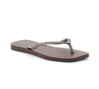 Havaianas - Square Flip Flops - Homme - Chaussures - Brun - Taille: 39 EU