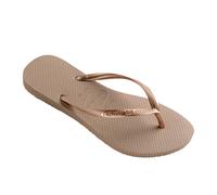 Havaianas Tong à Enfiler Slim Square Logo Metallique