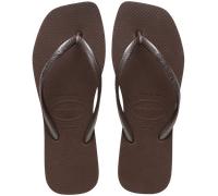 Havaianas - Square - Tongs femme Dark Brown - 33 - 34