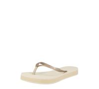 Tongs Havaianas Slim Flatform beige clair femme - 41-42