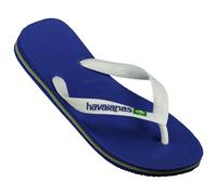 Havaianas Tongs enfant H.Brasil Logo Blue Marine Bleu Plastique Garçon 37/38