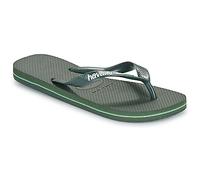 Tongs Havaianas Brasil Logo vert foncé - 35-36