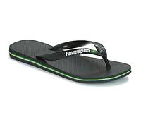 Havaianas - Brasil Logo, Tongs Iconiques, Confortables et Durables, Lanières avec le Drapeau du Brésil et Semelle Antidérapante aux Bandes Colorées, Adultes Unisexe
