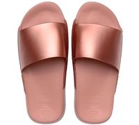 Claquettes Havaianas Slide Classic Metallic - crocus rose