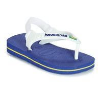 Tongs Havaianas Baby Brasil Logo 2 pour 19 Bleu