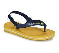 Havaianas Tongs enfant BRASIL LOGO II BABY in Jaune 21