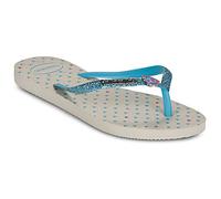 Havaianas – Tongs fille Kids Slim Glitter II – Imprimé et paillettes – Beige 27/28
