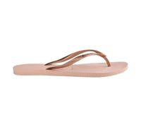 Havaianas Tongs Slim Semelle texturée Durables Rose beige Taille EU 43-44 Femme