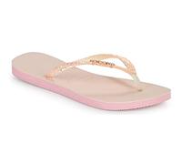 Havaianas Tongs fines à paillettes pour femme, Macaron rose, 35/36 EU
