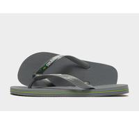 Havaianas Tongs Logo Brésil Homme - Gris 37/38