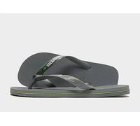 Havaianas Tongs Logo Brésil Homme - Gris 45/46