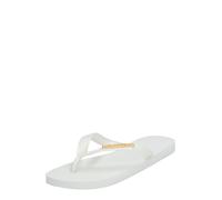 HAVAIANAS Tongs or / blanc, Taille 37-38