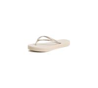 Havaianas Tongs plates fines pour femme, beige, 43/44 EU