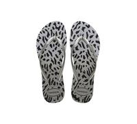 Havaianas Tongs pour femme léopard Slim Animals, gris, 40.5/42 EU