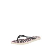 HAVAIANAS Tongs 'SLIM ANIMALS' noir, Taille 41-42