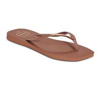 Havaianas Tongs SQUARE LOGO POP UP in Marron 35 / 36