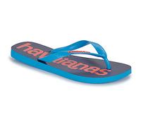 Havaianas Unisex's Top Logomania 2 Flip-Flop, turquoise, 4.5/5 UK