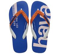 Tongs femmes Havaianas TOP LOGOMANIA MID TECH Bleu 37 / 38