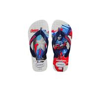 Havaianas Tongs unisexe pour enfant Marvel II, blanc, 12/13 UK