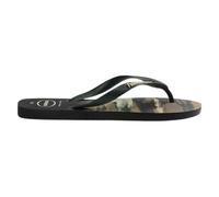 Havaianas Tongs Top Camu Homme Noir/Vert olive Taille 43 (EU)