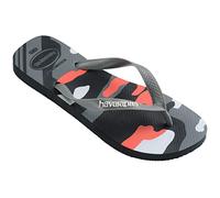 Havaianas Top Camu New Graphite, Tongues, NEW GRAPHITE,