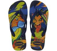 Havaianas - Top Disney Classics, Comfortable, Durable, and Lightweight Flip-Flops, Inspired by The Lion King, with Non-Slip Sole, Adults Unisex