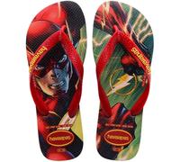 Havaianas - Top Heróis DC, Tongs Confortables, Durables et Légères, Semelle avec le Héros Flash, Adultes Unisexe
