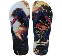 Havaianas - Top Heróis DC, Tongs Confortables, Durables et Légères, Semelle avec le Héros Superman, Adultes Unisexe