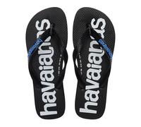 Havaianas - Top Logomania 2, Tongs Au Design Moderne Et Logo Imprimé, Confortables Et Résistantes, Semelle Antidérapante, Adultes, Unisexe
