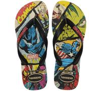 Havaianas Top Marvel Classics Homme FlipFlop Black/Black/Red 39 EU