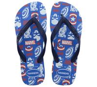 Havaianas Top Marvel Logomania Homme FlipFlop Blue Star 33 EU