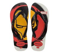 Havaianas Top Marvel Logomania (Mini Me) Garçon FlipFlop White 25 EU