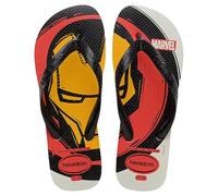 Havaianas Top Marvel Logomania (Mini Me), Tongues Garçon, White,