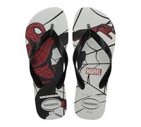 Havaianas - Top Marvel Logomania, Tongs Confortables, Légères Et Résistantes, Imprimé Marvel Superheroes Emblématique, Adultes, Unisexe