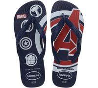 HAVAIANAS Top Marvel Logomania Tongs Navy Blue/Navy Blue/Navy Blue
