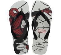 HAVAIANAS Top Marvel Logomania Tongs White/Black