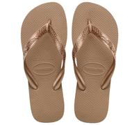 Havaianas Top Metallic, Tongs Femme - Rose (Rose Gold), 37-38 BR (39-40 EU)