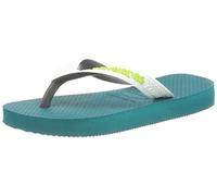 Havaianas - Top Mix, Tongs Confortables, Durables et Légères, avec Drapeau Brésilien, Lanières Bicolores, Adultes Unisexe