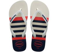 Havaianas - Top Nautical, Tongs Confortables, Légères et Polyvalentes, Designs Style Marin, Lanières Larges, Homme