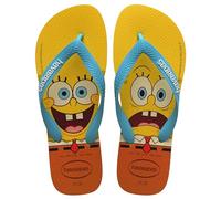 Havaianas Top Spongebob, Flip Flop Unisex Adults, Citric Yellow, 7.5/8 UK