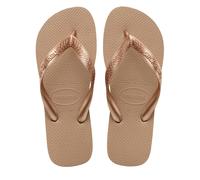 Havaianas Top Tiras Tongs Claquettes Femmes Couleur Rose Doré Taille 37/38