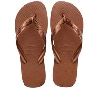 Havaianas Top Tiras, Tongues, Rust/Metallic Copper,